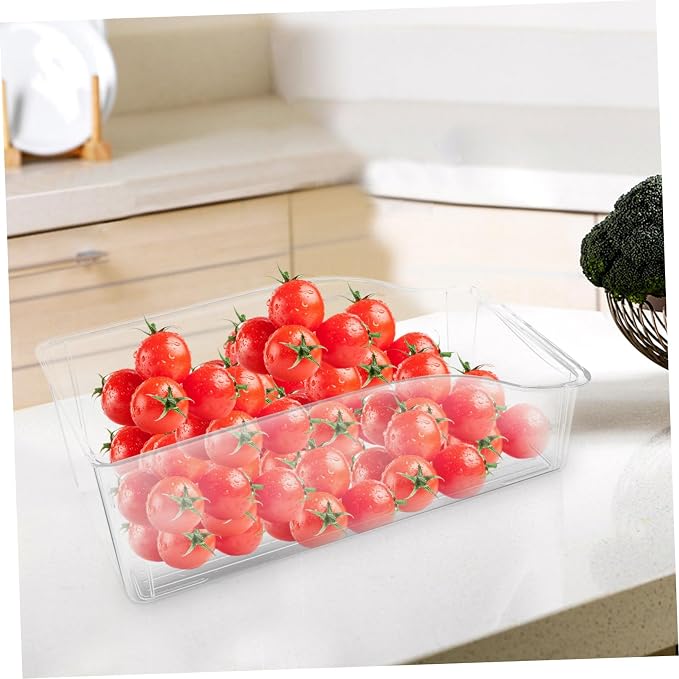 Clear Refrigerator Drawer Organizer Box - Image 9