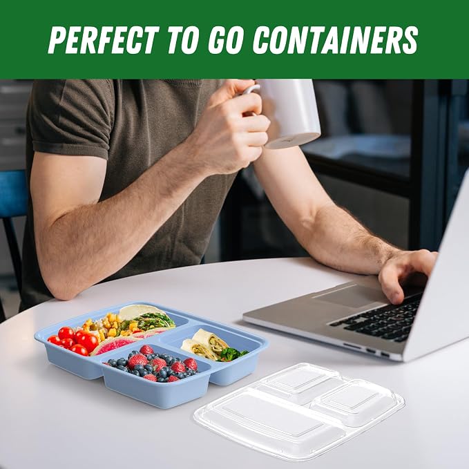 50 Pack 32 oz Meal Prep Containers Reusable - Image 7