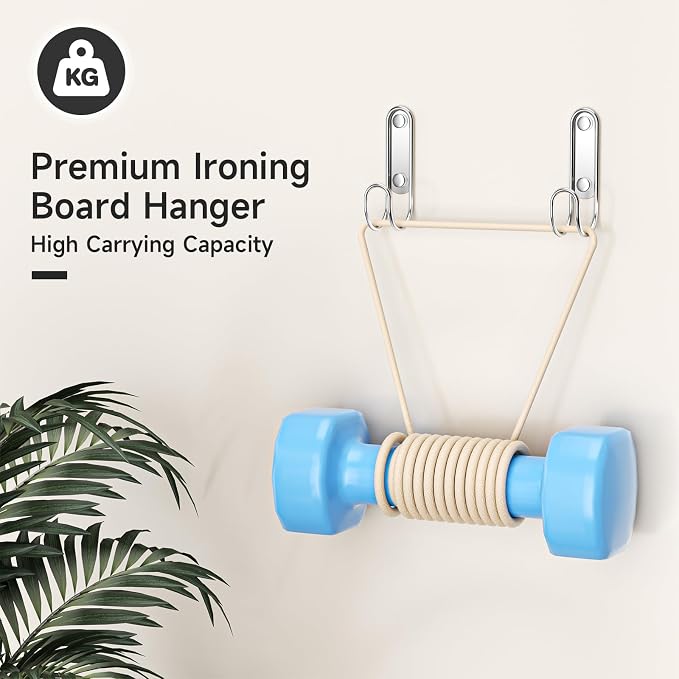 Ironing Board Hanger Wall Mount, Ironing Board Holder - Image 9