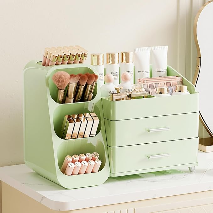 Booklov Makeup Organizer for Vanity, Large Capacity Cosmetic Display Case - Image 8