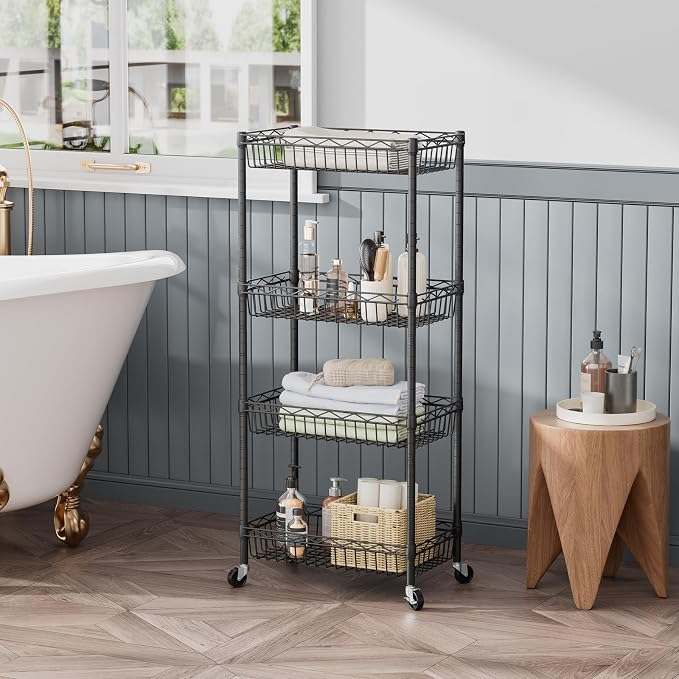 SINGAYE Shelf Closet Wire Shelving:Adjustable Metal Unit - Image 9