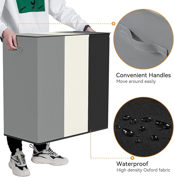 WOWLIVE 180L Laundry Hamper - Image 7