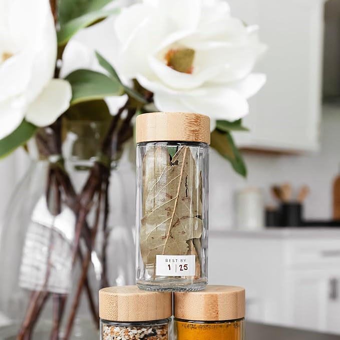 SAVVY & SORTED Glass Spice Jars - Image 9