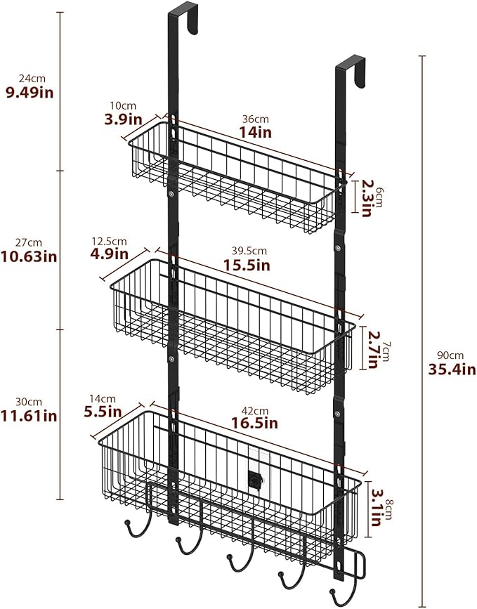 YBING Over The Door Organizer - Image 7
