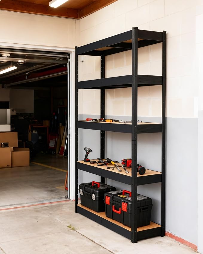 Garage Storage Shelves, Garage Shelving Metal Adjustable Garage Shelves | Heavy - Image 8