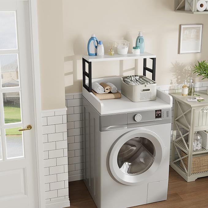 Washer Dryer Countertop with Shelf, 27.5″D x 27.5″W x 16.7″H, Countertop - Image 7