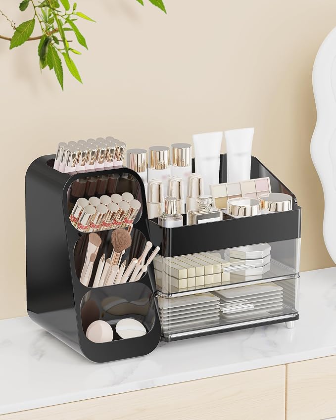 Makeup Organizer with Drawers, Skincare Organizer, Storage Box Cosmetic Display - Image 8