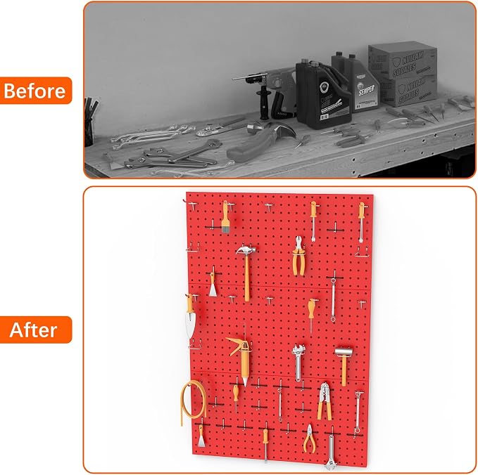 TORACK 3 PCS Metal Pegboard Panels - Image 8