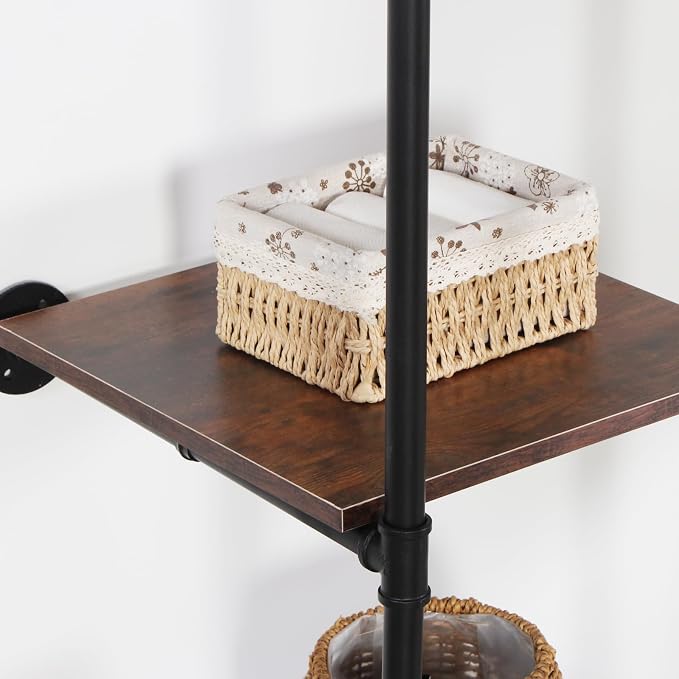 Industrial Pipe Clothing Rack - Image 8