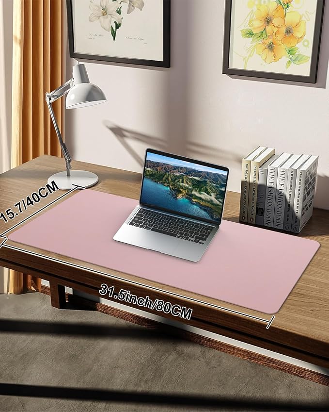 Leather Desk Protector, Non-Slip PU Laptop Mat - Image 7