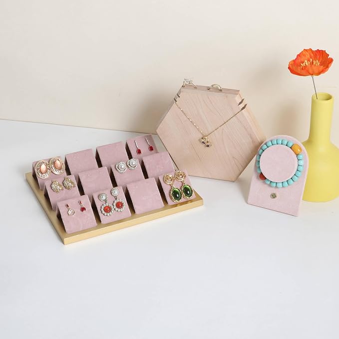 GemeShou Golden coated earring display stand - Image 9