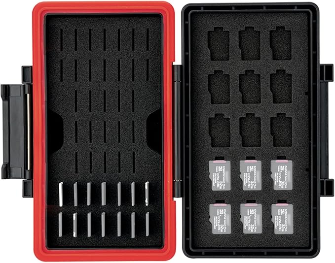 Kiorafoto 58 Slots TF Micro SD MSD Memory Card Case Holder Water-Resistant - Image 9