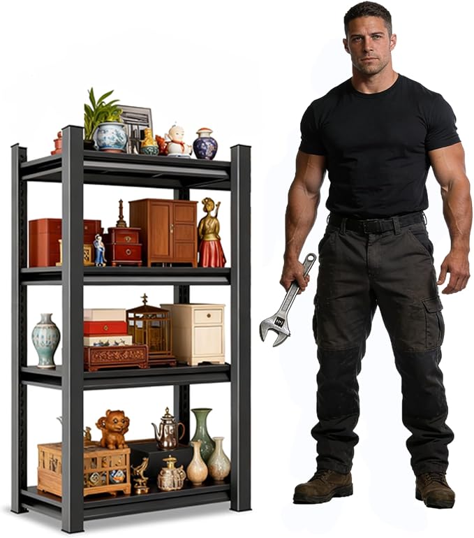 Metal Shelving, Garage Shelving Unit and Storage, Adjustable Storage shelves by Unknown