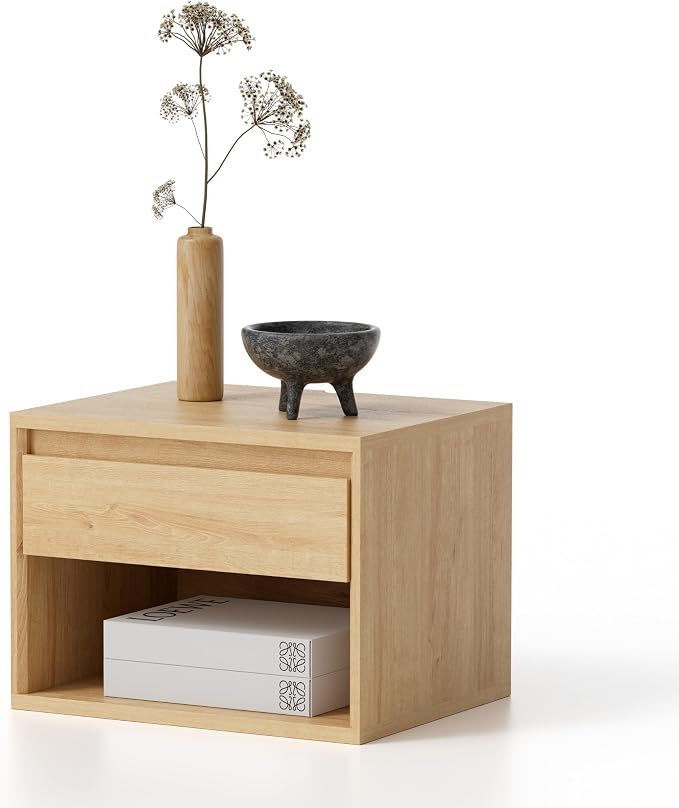 Floating Nightstand, Wall Mounted Bedside Table - Image 7