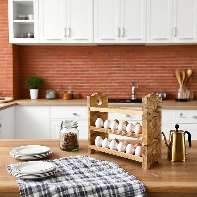 Egg Holder Countertop Farmhouse Decor - Image 7