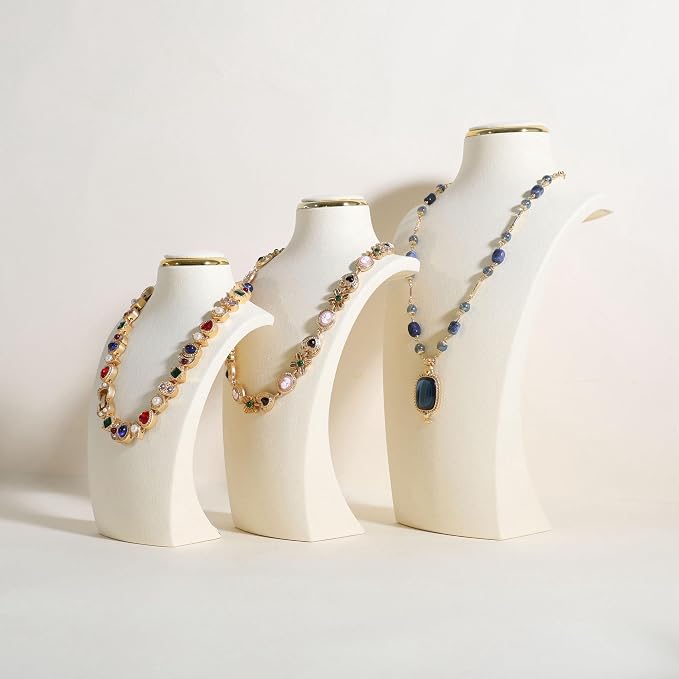 velvet necklace display stand, necklace display holder - Image 9