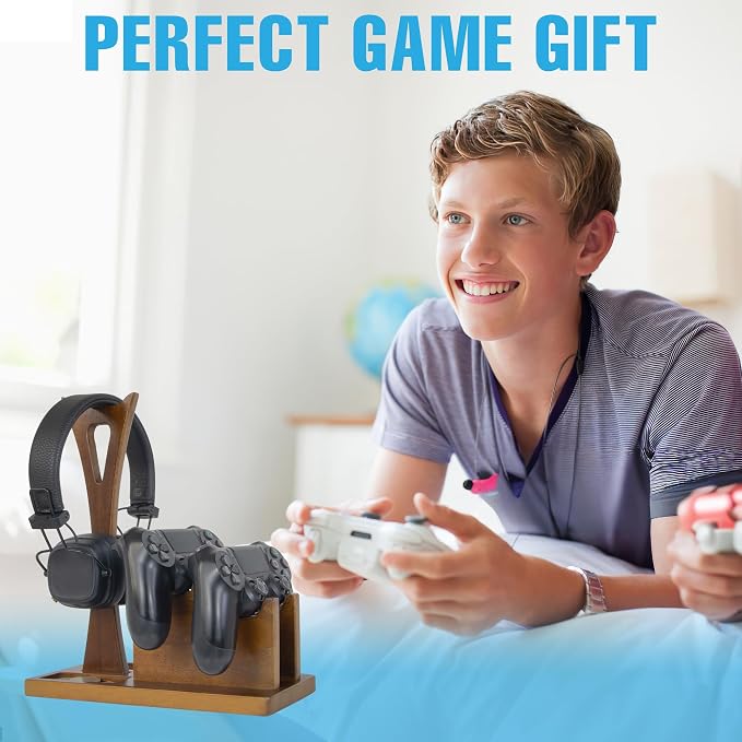 Game Controller Holder Gifts for Gamers to Organize Gaming Accessories & - Image 7