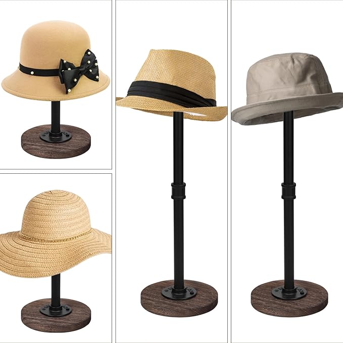 4Pcs Tabletop Hat Stand Cap - Image 8