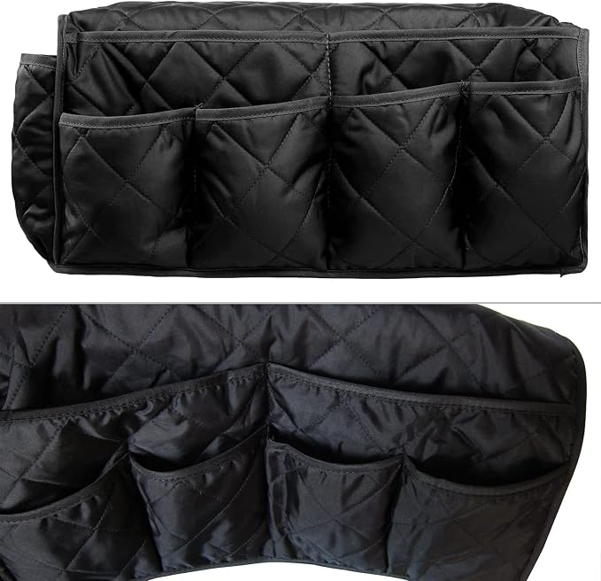 Black Sofa Armrest Organizer - Image 9