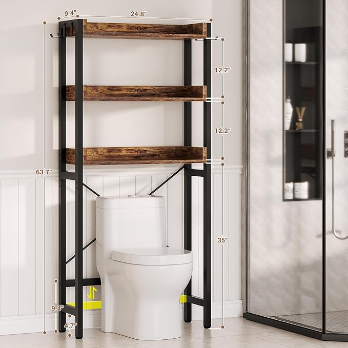 Over The Toilet Storage Rack - Image 7