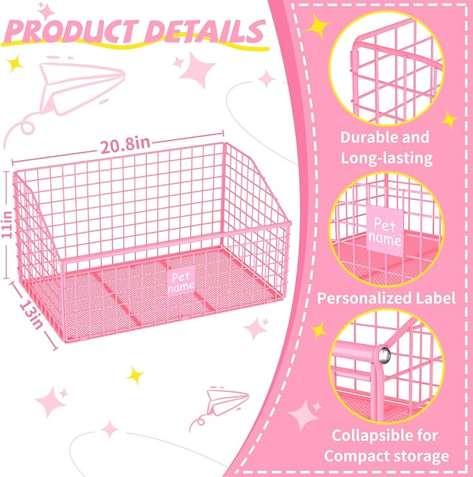 Kaiferty Indestructible Dog Toy basket, Large Toy Bin - Image 8
