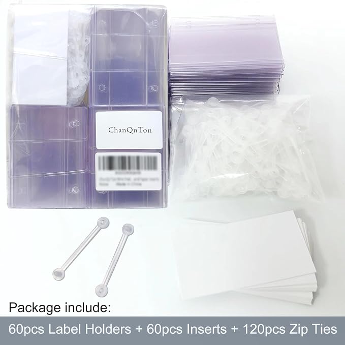 ChanQnTon Plastic Shelf Labels, Price Tags, Shelf Tags - Image 8