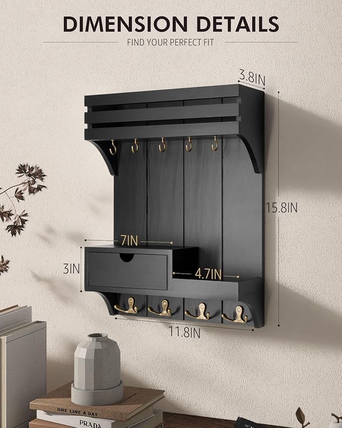 Rebee Vision Modern Key Holder Wall Mount - Image 6