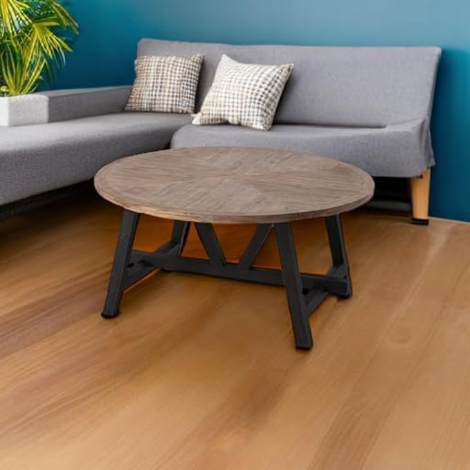 Rustic Farmhouse Coffee Table - Image 11