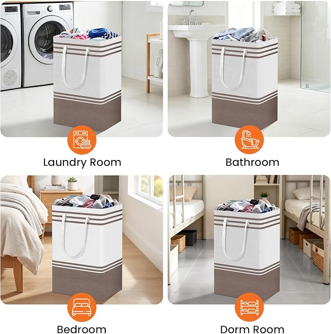 TranquilRelax 3-Pack Laundry Basket - Image 8