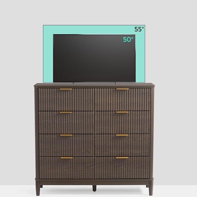 LINSY Fluted Dresser for Bedroom - Image 8