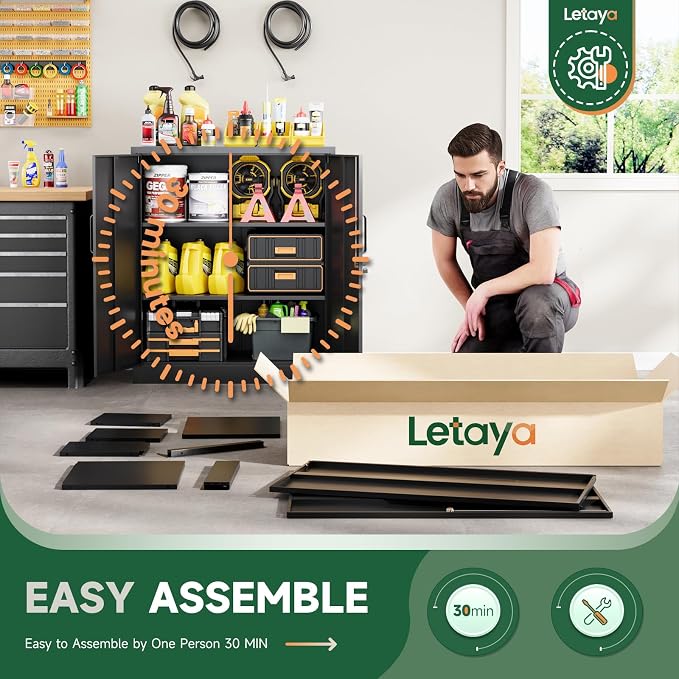 Letaya Metal Storage Cabinets - Image 10