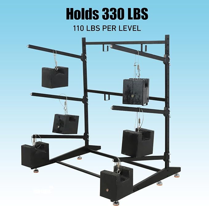 Kayak Storage Rack, Adjustable Outdoor Canoe Rack, Reinforced, and and Enhanced - Image 9