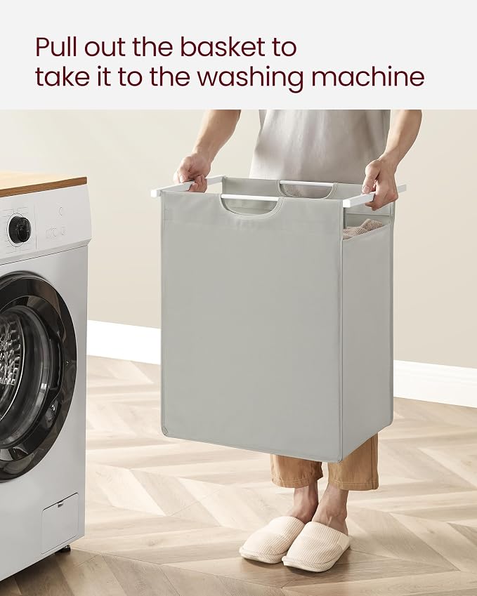 VASAGLE Laundry Hamper, Laundry Basket, Laundry Sorter - Image 8