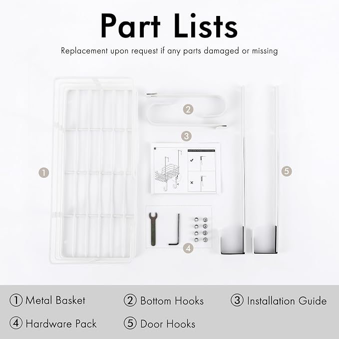 KES Ironing Board Hanger, Over The Door Ironing Board Holder, T-Leg Ironing - Image 9