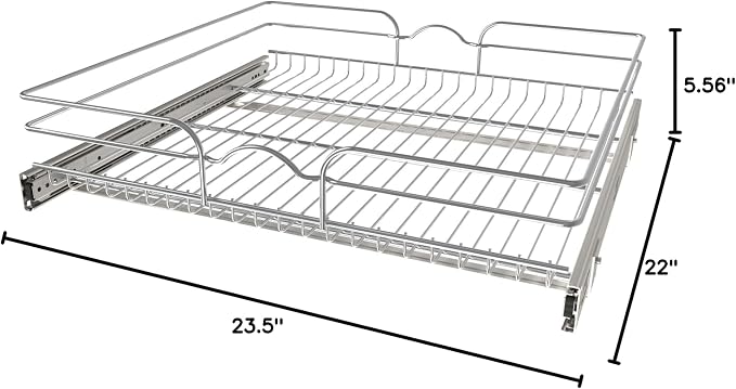 Rev-A-Shelf Kitchen Cabinet Pullout Shelf and Drawer Organizer Slide Out Pantry - Image 10