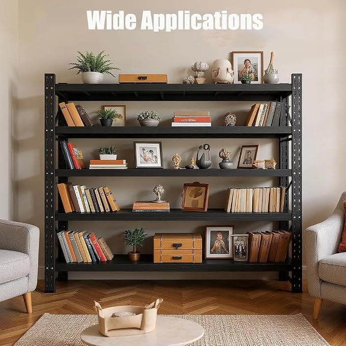 2000LBS Garage Shelving 59" W Heavy Duty Storage Shelves, 4 Tier Industrial - Image 7
