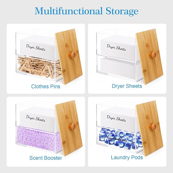 JYPS 1+1 Acrylic Dryer Sheet Holder - Image 7