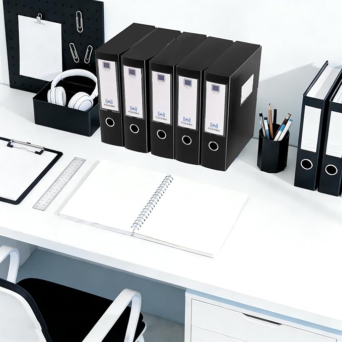 Storage File Boxes A4, Document File Folder Organizer Storage Filing Box - Image 7