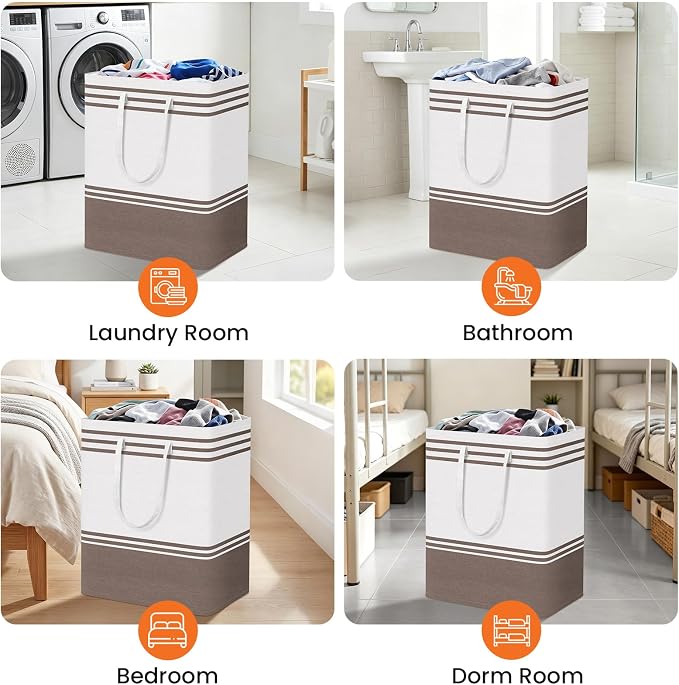 TranquilRelax 3-Pack Laundry Basket - Image 8