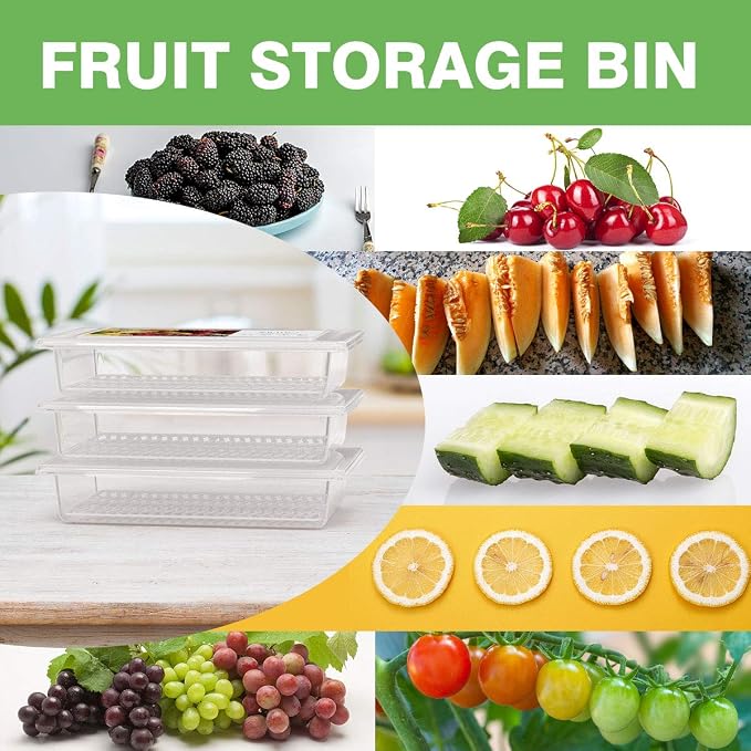 SILIVO Fridge Produce Saver Containers - Image 7