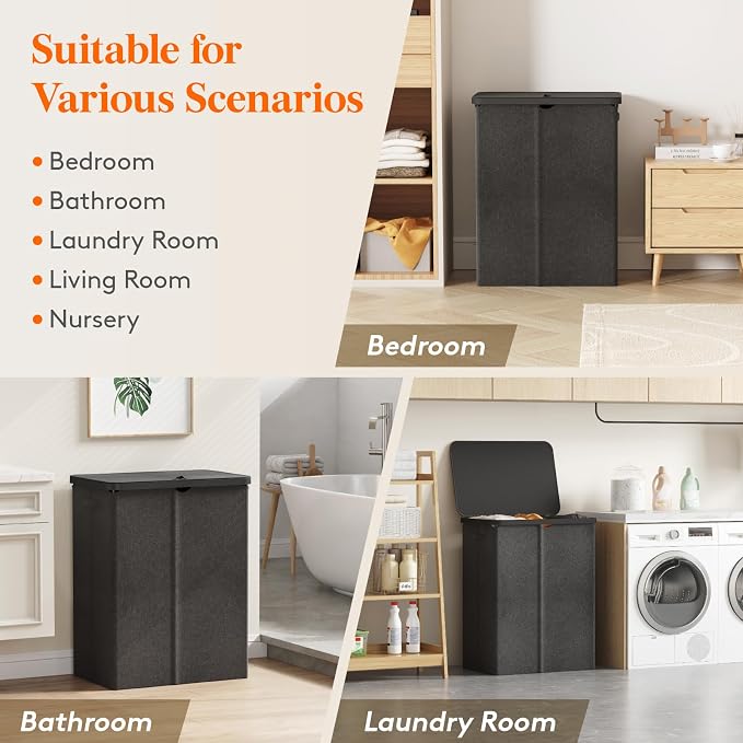 Lifewit 165L Large Laundry Basket - Image 9