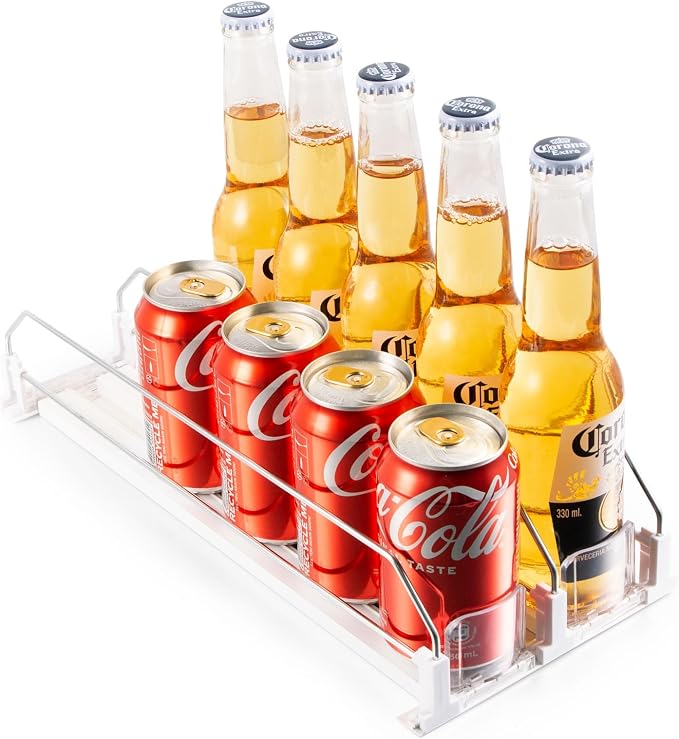 Drink Organizer for Fridge, Soda Can Dispenser for Refrigerator, Automatic - Image 7