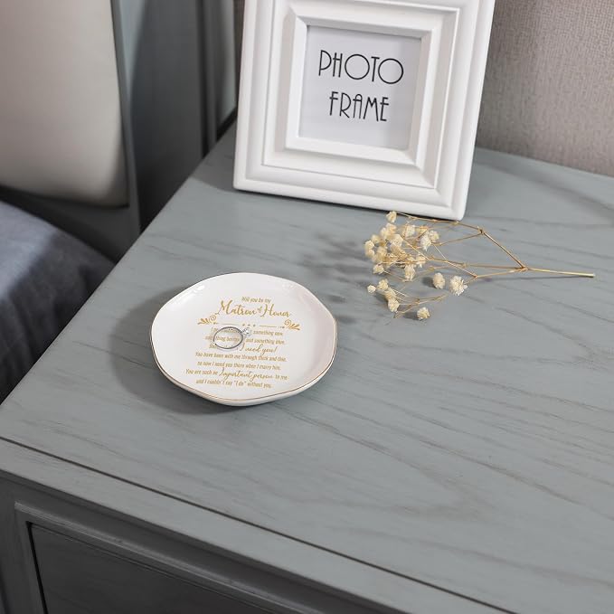 HOME SMILE Matron Of Honor Ring Dish - Image 4