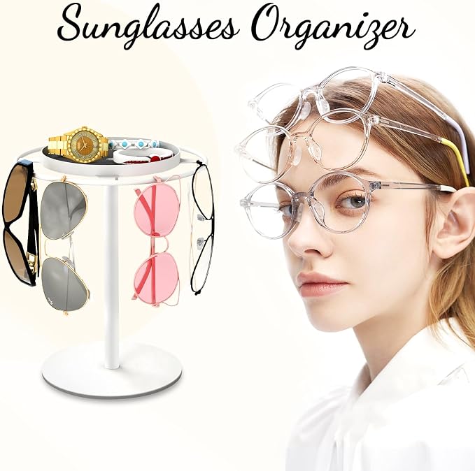 LSK Metal Sunglasses Organizer, Glasses Holder Stand - Image 6