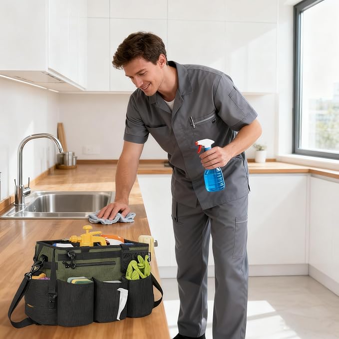 IBVIVIC Wearable Cleaning Caddy Bag - Image 7