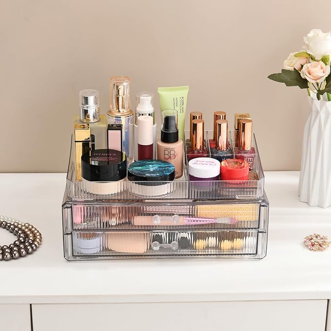 ZHIAI stackable storage drawers, acrylic storage rack, cosmetics and beauty - Image 7