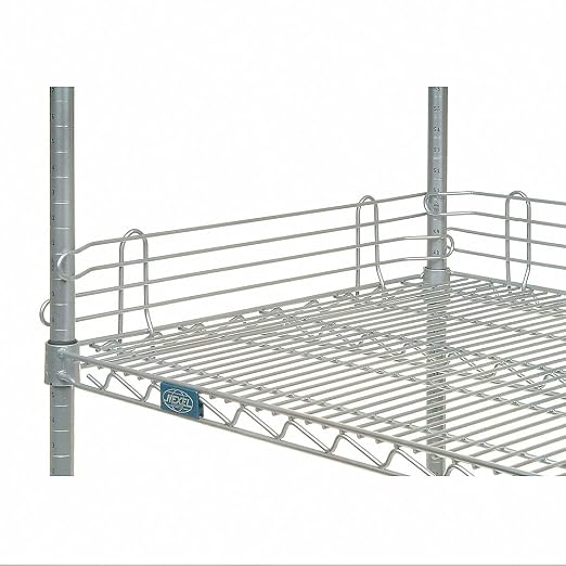 Nexel Wire Shelf Ledge, Snap in, Stackable by Nexel