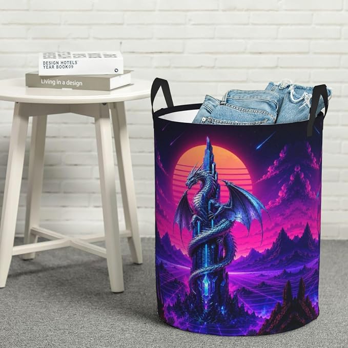 Laundry Basket Dirty Clothes Hamper - Image 7