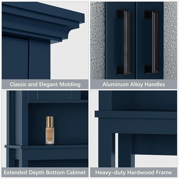 Over The Toilet Storage Cabinet, Over Toilet Storage Bathroom Cabinet - Image 8