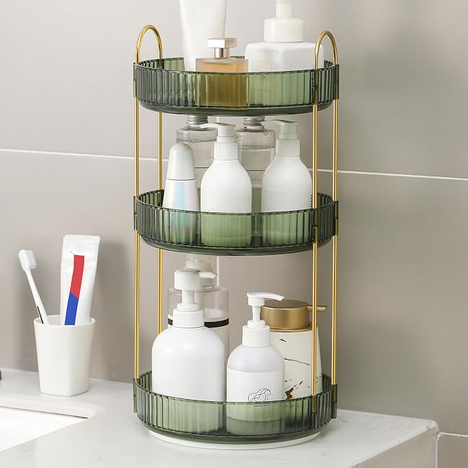 YCIA&DONE 360 Rotating Makeup Organizer and Storage - Image 9
